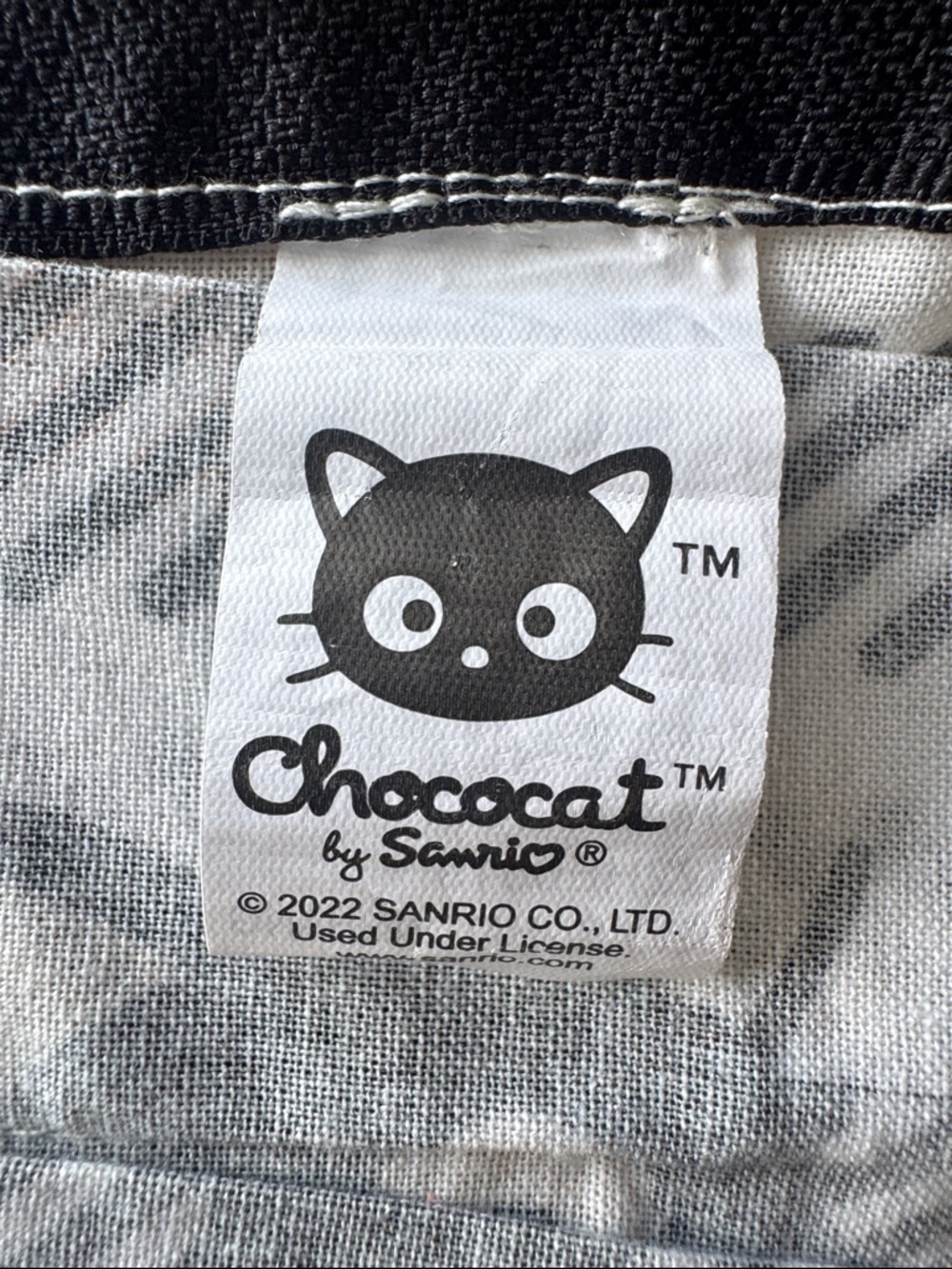 Dumbgood x Sanrio Chococat Pleated Mini Skirt Herringbone Size M - Picture 13 of 15